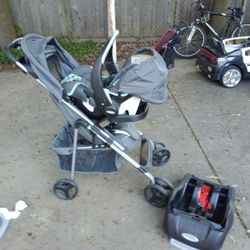 Unisex Stroller /Car Seat With Carrier