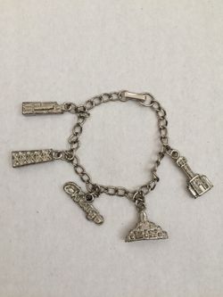 Chicago Souvenir Charm Trinket Bracelet