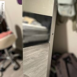 Full Length Jewelry Cabinet Mirror