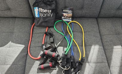 5 Resistance bands with accessories