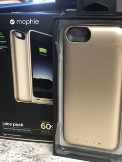 Mophie for iPhone 6 Plus in good condition gold normal wear