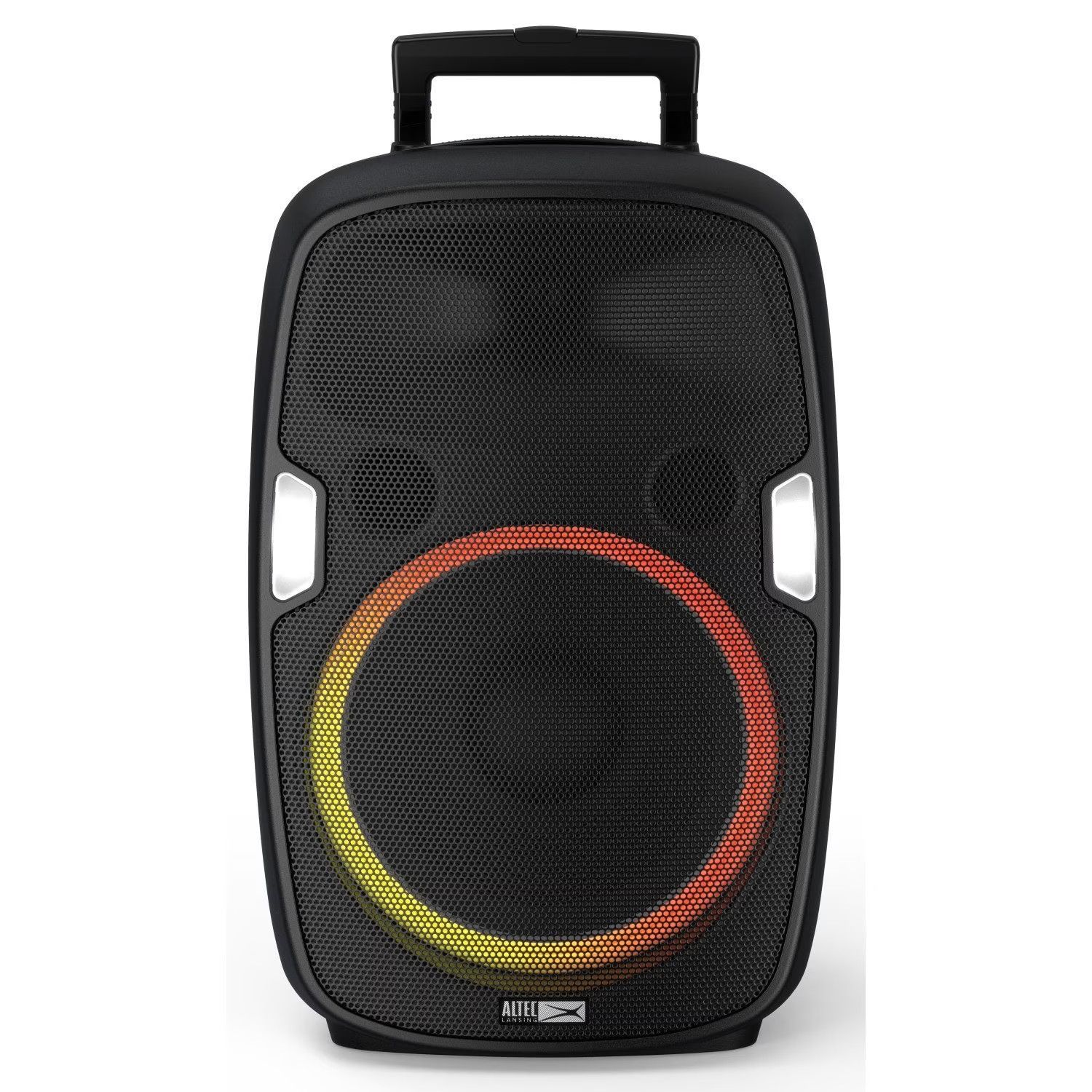 Altec Lansing SoundRover 50 Wireless Bluetooth Speaker with Multi Light LED Lights, Portable with Microphone Input, Boombox Handle, DJ Speaker with 6 