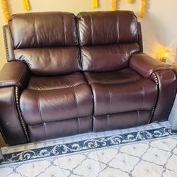 Ashley Love Recliner Sofa 