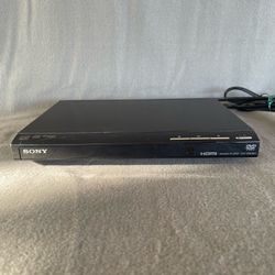 Sony DVP-SR510H DVD Player 1080p Upscaling HDMI CD Multi-Format Tested No Remote