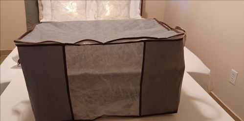 4 Big Fabric boxes for storing items