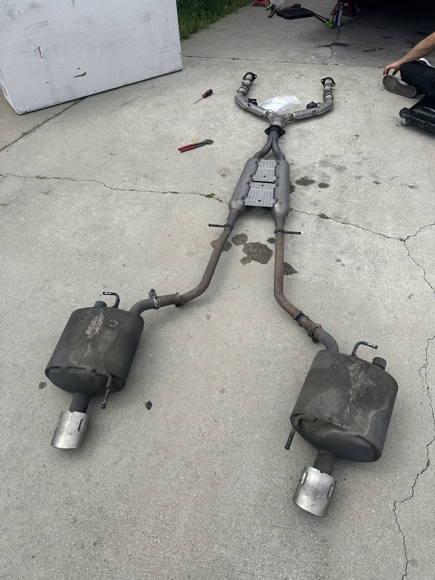 2011 Infinity G37S Original Exhaust 