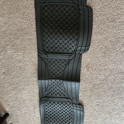 Universal Rubber Rear Floor Mat