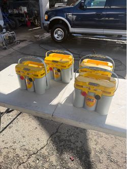 Optima Yellow Top Battery D34/78 Versatile Dual Purpose Deep Cycle AGM Car Truck Battery. Bateria Para Carro Camioneta  PRICE IS FIRM. Optima Yellow T