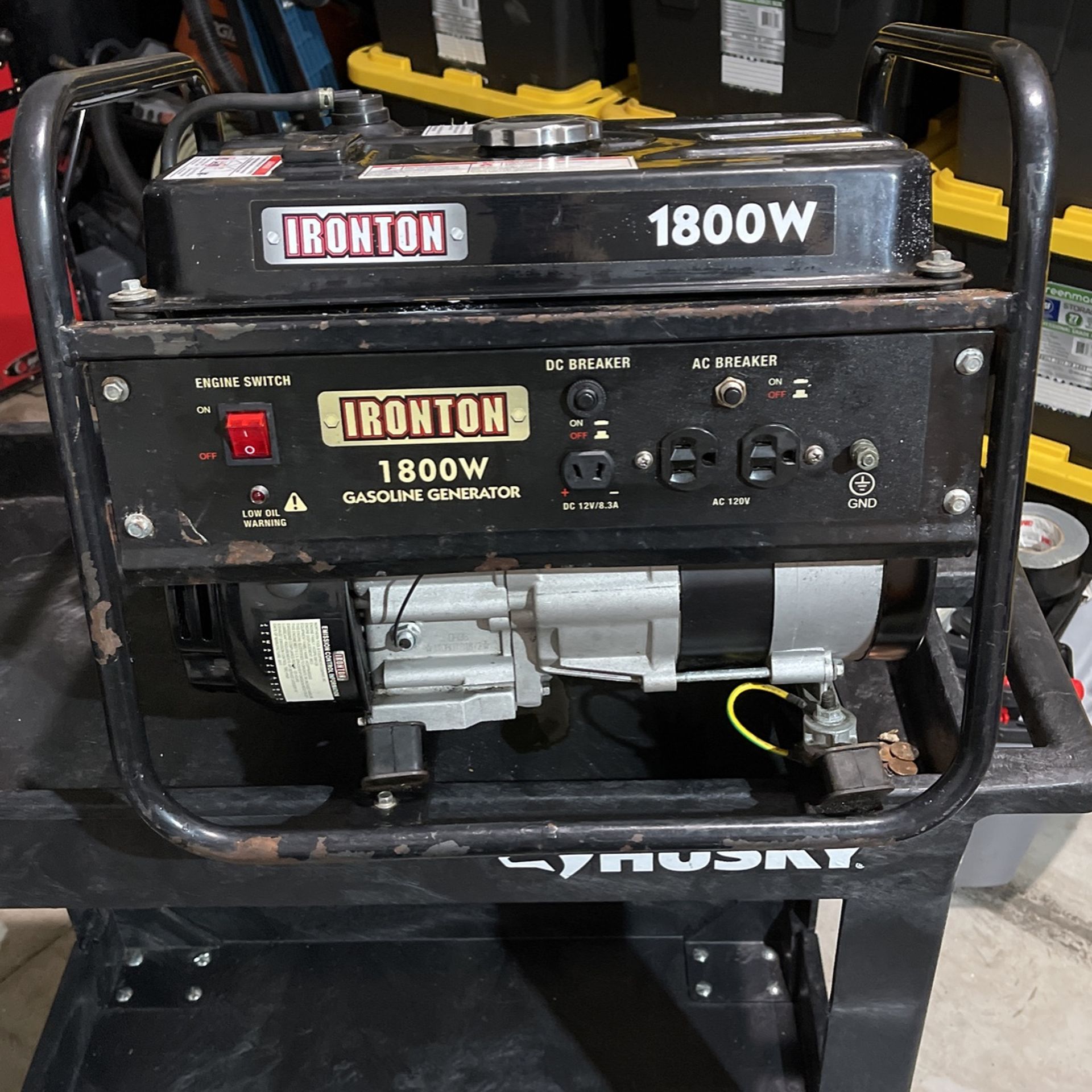 Ironton 1800 Watt Gasoline Generator