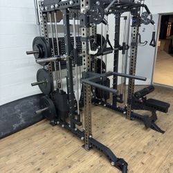 3 In 1 Squat Rack, Functional Trainer, Smith Machine FREE DELIVERY
