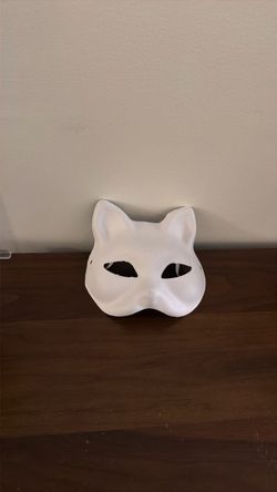 Halloween Mask / Cat Mask / Painting Mask