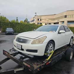 2008 Infiniti G37S Parts Only