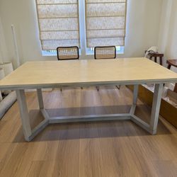 Light Wash Dining Table 