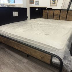 ✨ 12” Queen Eurotop Mattress – Medium Firm Support ✨