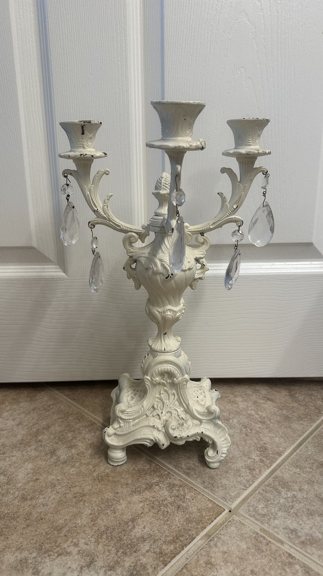 Antique / Vintage Candlestick Holder / Candelabra