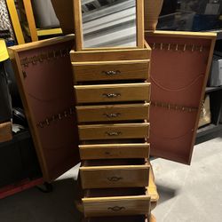 Armoire Jewelry Dresser 