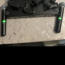 SHURE SLX4 BETA MICROPHONES 🎤 🎤 LIKE NEW 