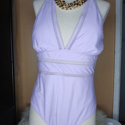Lavender Tempt Me Bathing Suit