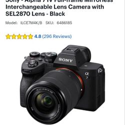 Sony - Alpha 7 IV Full-frame Mirrorless Interchangeable Lens Camera With 28-70mm Lens And Accessories 