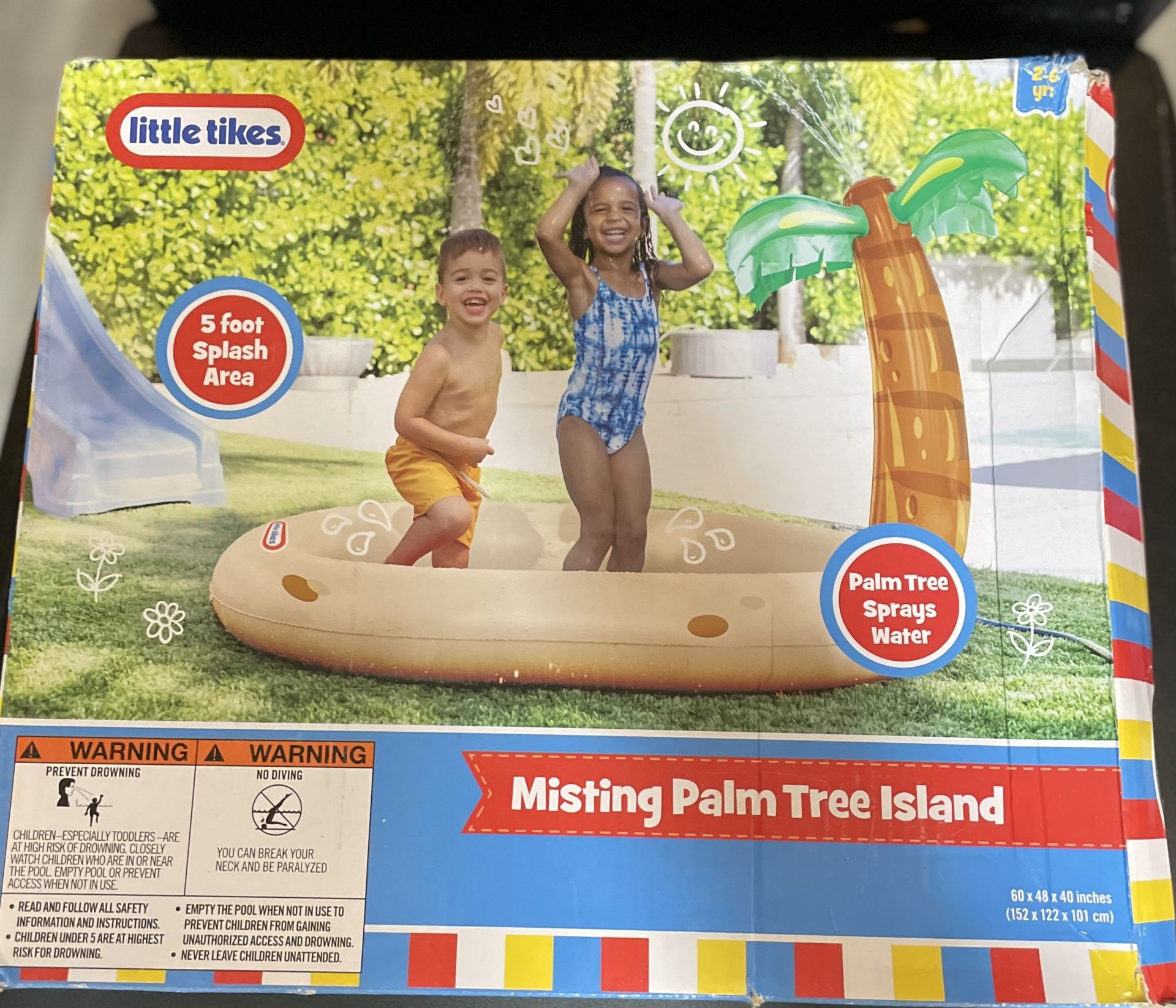 Misting Palm Tree Island