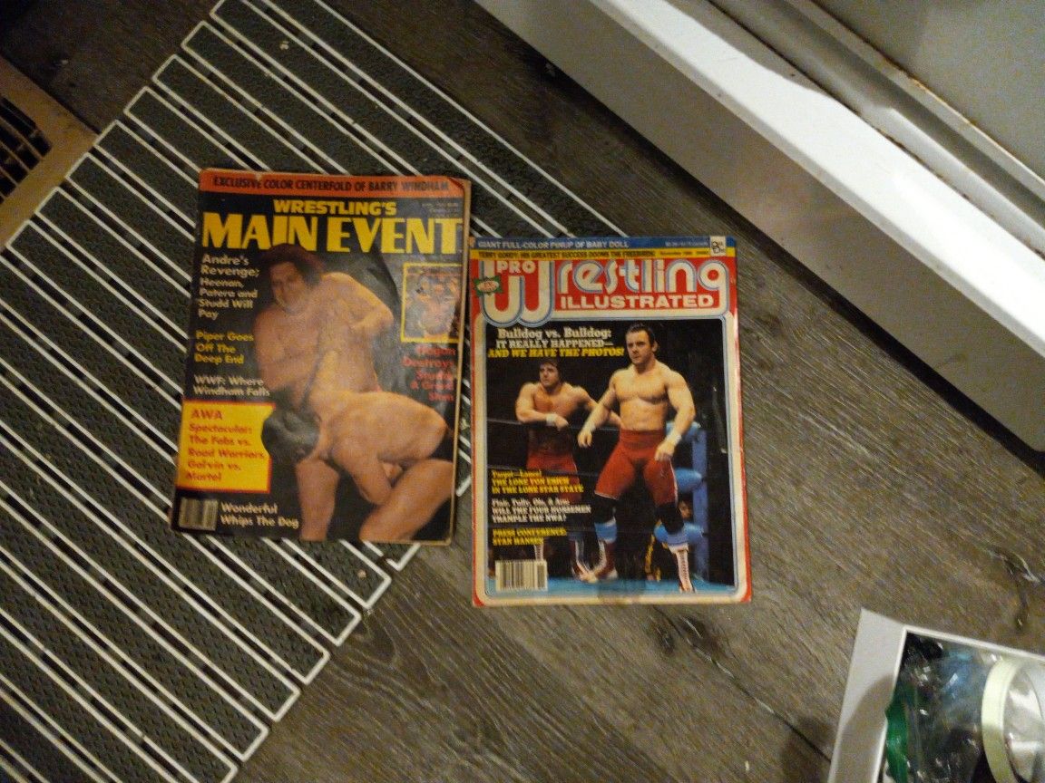 To WrestleMania Event Starring Andre The Giant Bulldog Versus Bulldog November 86 And April 85