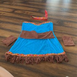 Indian/Native American Girl Costume Large