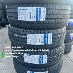 235/70R16 Kumho Crugen New Set of Tires Installed and Balanced Set de Llantas Nuevas Instaladas y Balanceadas