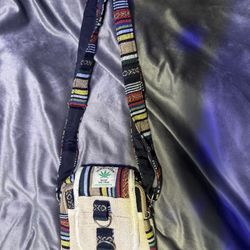 Hemp Crossbody Sling Bag 