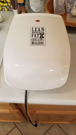 George Forman Lean Mean Fat Grilling Machine