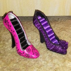 Super Cute 🆕 Jewelry Organizer High Heel Shoes Ring Holders! 👠💍