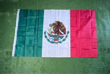 Mexico flag size 5’x3’