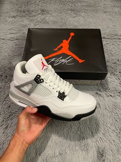 Jordan 4 White Cement