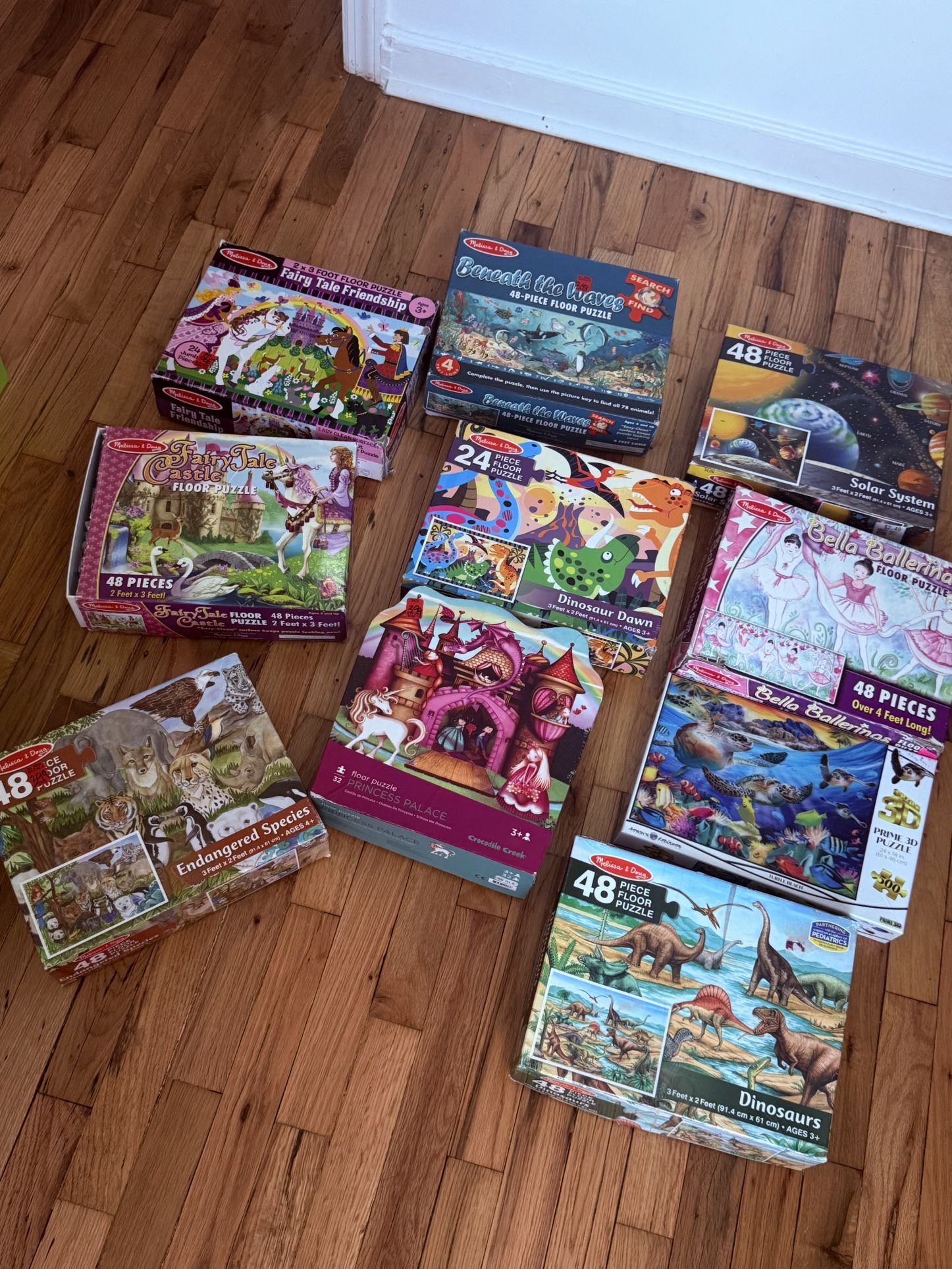 Melissa & Doug Floor Puzzles