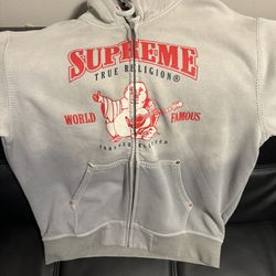 supreme true religion hoodie