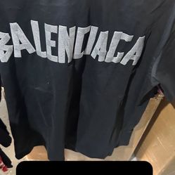 Black Balenciaga T Shirt 