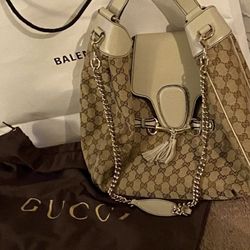 Authentic Gucci Emily Hobo Handbag