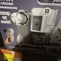 Ninja CREAMi Scoop & Swirl 13-in-1 Ice Cream and Soft Serve Maker