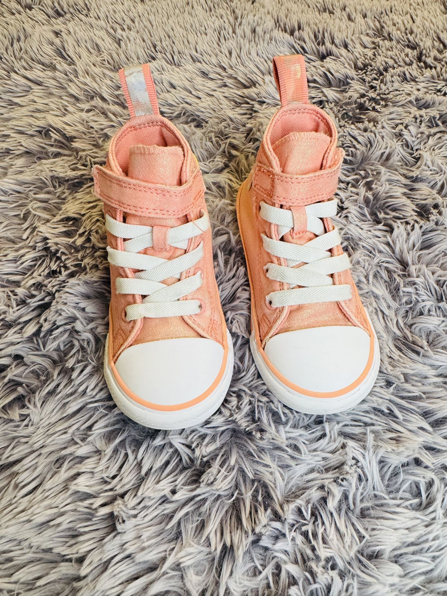 Converse Toodler Girl Sparkling Pink