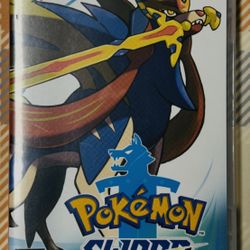 Pokemon Sword (Nintendo Switch, 2019) Complete- TESTED And Works With Case X1902