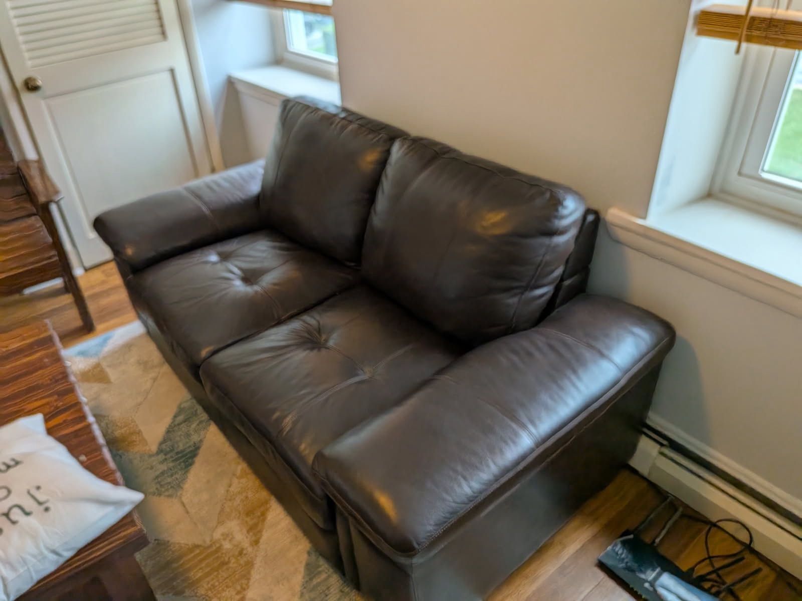 Leather Loveseat For Sale