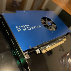 GPU Radeon Pro Wx 5100