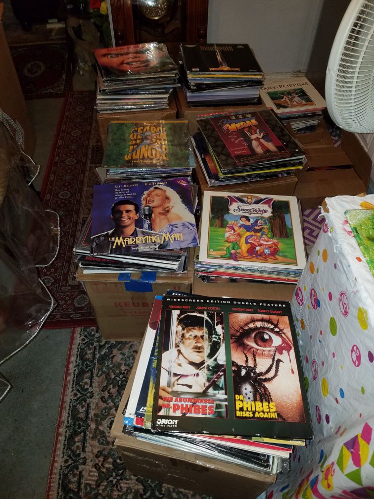 LASERDISC MOVIES...SERIOUS BUYERS ONLY