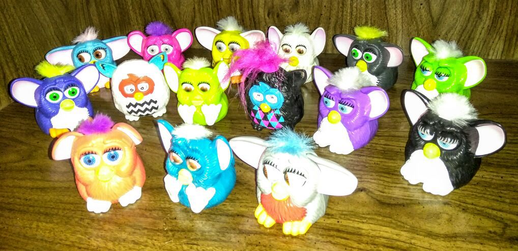 Mini Furby Collection lot of 15