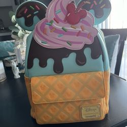 Loungefly Disney Mickey and Minnie Mouse Sweets Ice Cream  display picture 3