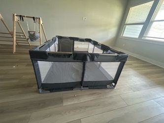 Large Portable Baby Playpen with Mesh Sides