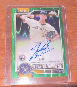 Jacob misiorowski 15/99 auto