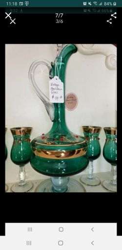 Beautiful Vintage Decanter Sets