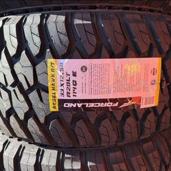 33/1250/20 Brand New Tires