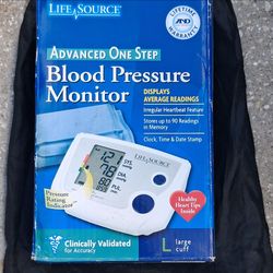 Life source , advance one step blood pressure monitor