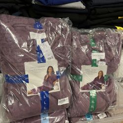  Women Long Plush Wrap Robe New 